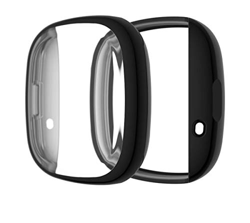 Evyune® Scratch Proof Protective TPU Watch Cover for Fitbit Versa 3/ Versa Sense only (Watch not Included)