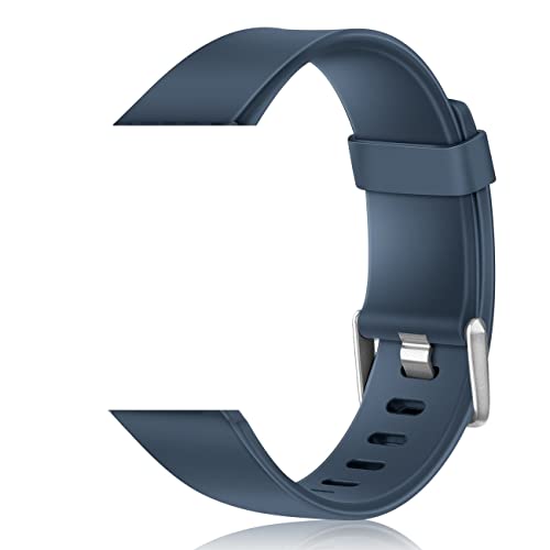 Evyune® Silicone Classic Strap for Fitbit Versa/Versa Lite/Versa 2 (Watch Not Included)