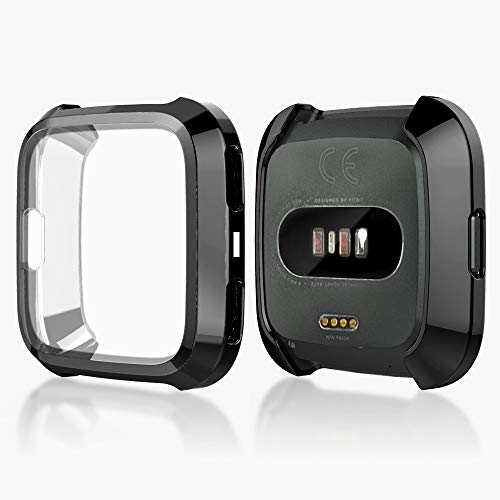 Evyune® Scratch Proof Protective TPU Watch Cover for Fitbit Versa 2 only (Watch not Included)