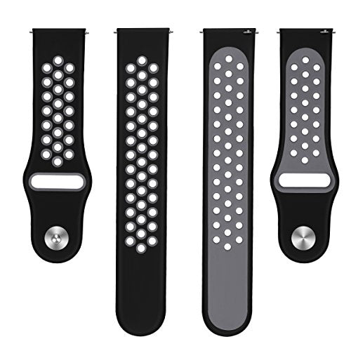 Evyune® Silicone Perforate Sport Strap for Fitbit Versa/Versa Lite/Versa 2 / Versa SE