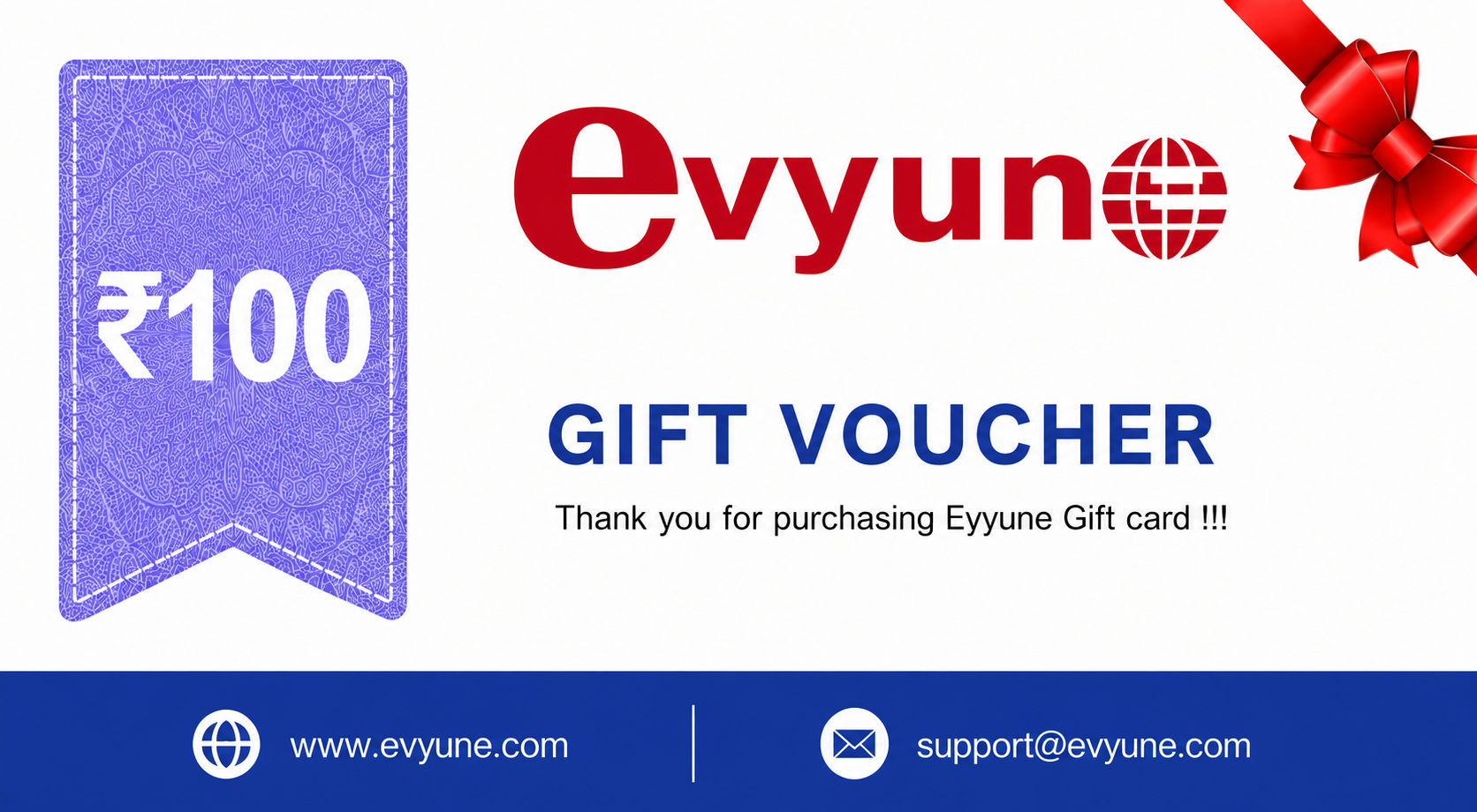 Evyune Gift Cards