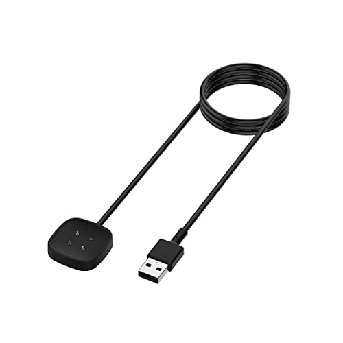 evyune® Magnetic Charger 1m for Fitbit Sense/Versa 3