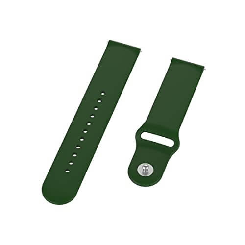 Evyune® 18mm Sport Silicone Strap