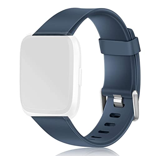 Evyune® Silicone Classic Strap for Fitbit Versa/Versa Lite/Versa 2 (Watch Not Included)