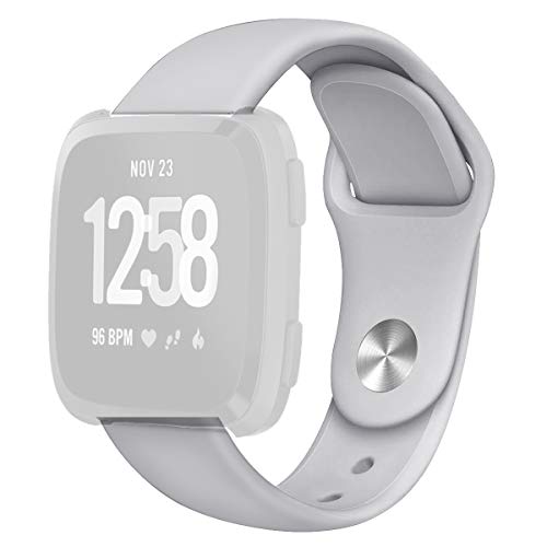 फिटबिट वर्सा/वर्सा लाइट/वर्सा 2/वर्सा एसई के लिए Evyune® सिलिकॉन स्पोर्ट स्ट्रैप