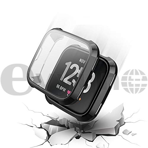 Evyune® Scratch Proof Protective TPU Watch Cover for Fitbit Versa 2 only (Watch not Included)